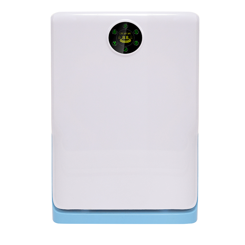 OLANSI K01A HEPA hava temizleyici hava temizleyici ile sessiz ayar, alerji için küçük oda hava temizleyici