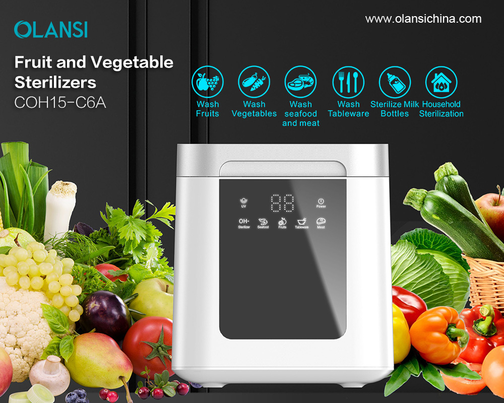 ABD ve Kanada'da Ev İçin En İyi Ultrasonik Ozon Meyve Ve Sebze Yıkayıcı Temizleme Makinesi ve Sebze Meyve Sterilizatörü Temizleyici Yıkayıcı Çamaşır Makinesi