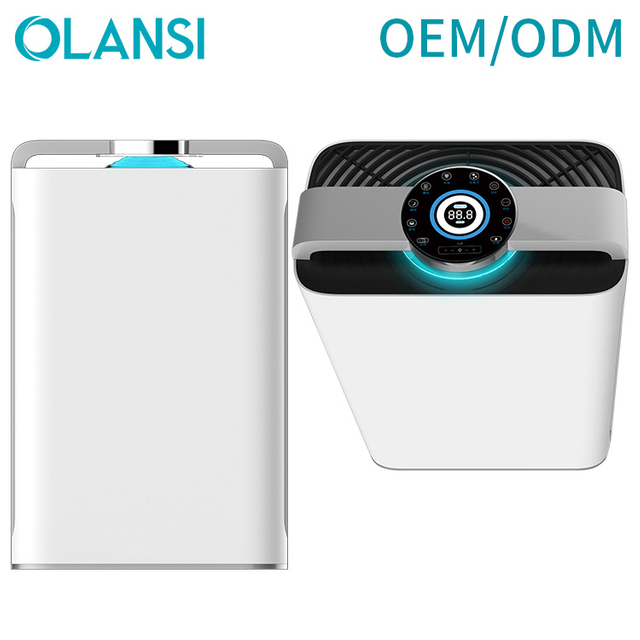 OLANSI K08A WIFI Kontrol Cadr 488 Hava Arıtma Nemlendirici ile Düşük Gürültü Enerji Tasarrufu Toz Sensörü Hava Arıtma PM2.5