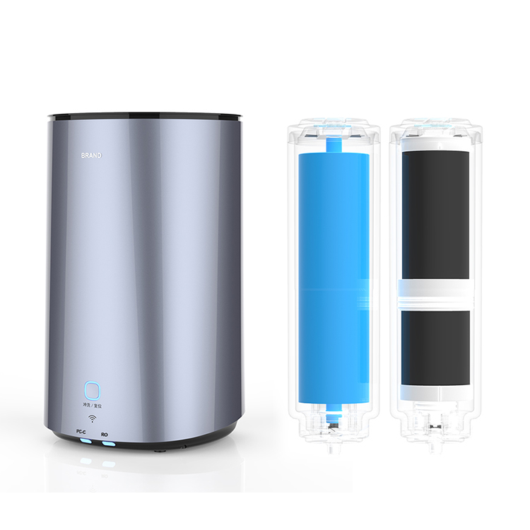 Ticari 400gpd Alkalin Su Makinesi Su Arıtma Ters Osmoz Filtresi İçme Su Arıtma Makinesi