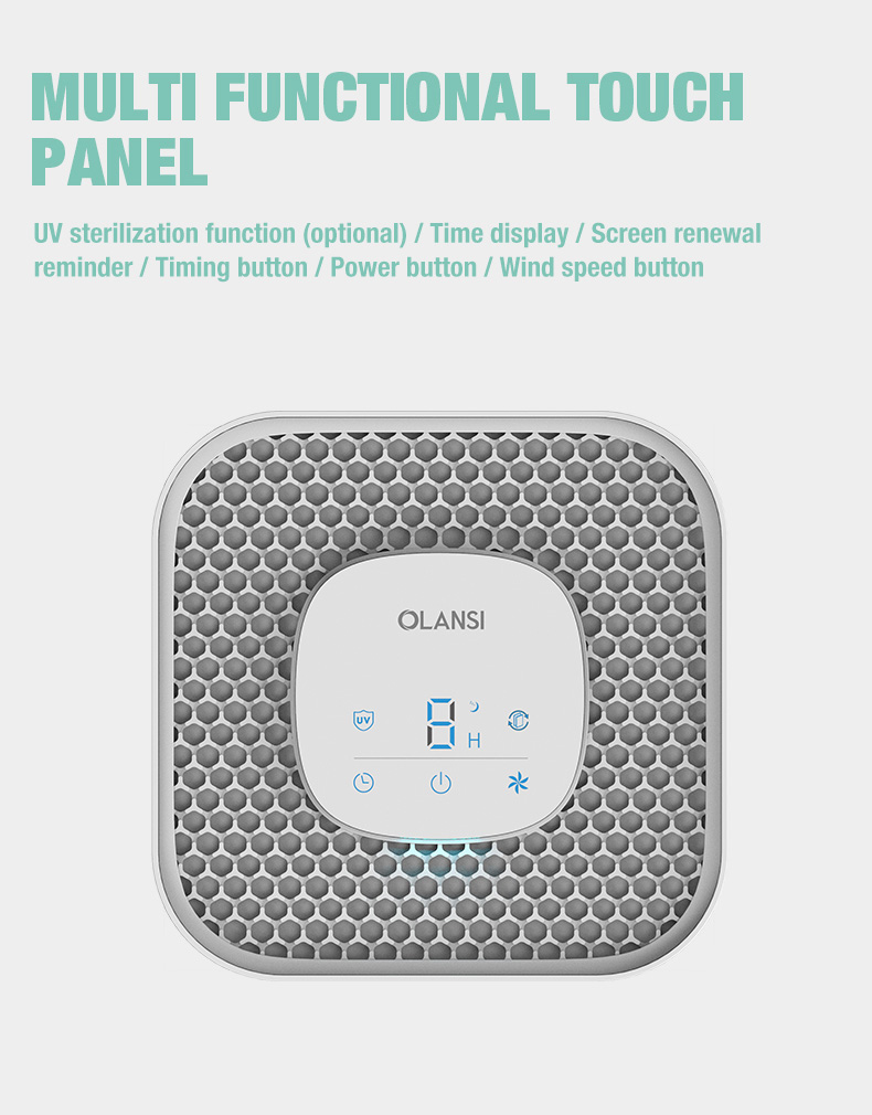 Olansi A4 Pro Masa&uuml;st&uuml; Hava Temizleyici (8)